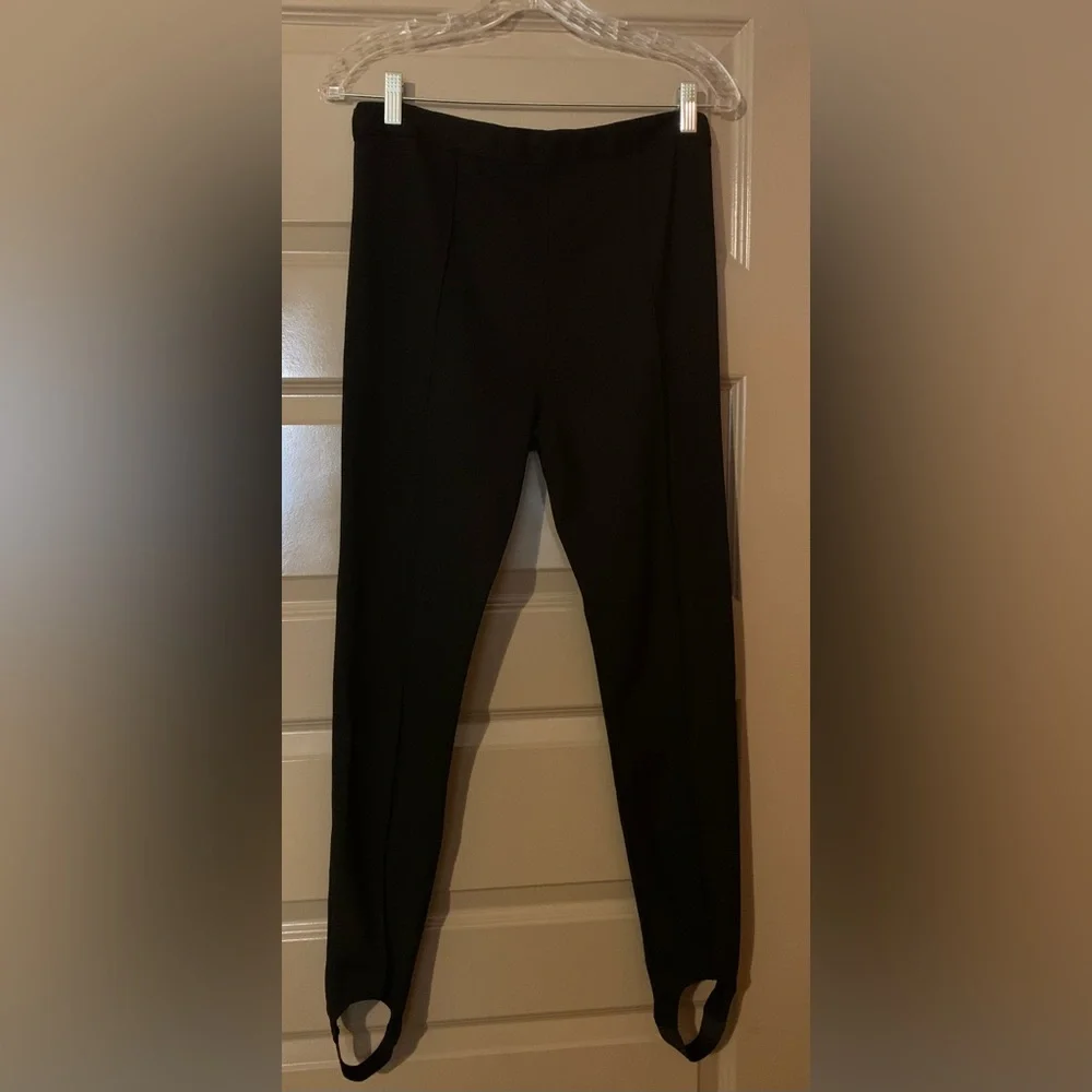 Silence + Noise Black Pants Foot Straps - Picture 3 of 4